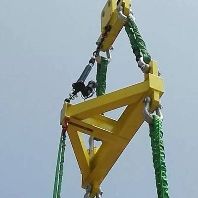 神州SW244钢梁吊具 横梁 起重平衡梁 可调节吊梁 扁担粱